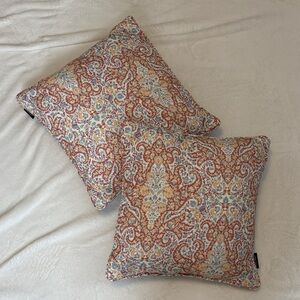 Ralph Lauren Paisley Pillow 18”x18”